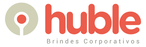 Logo Huble Brindes Corporativos original